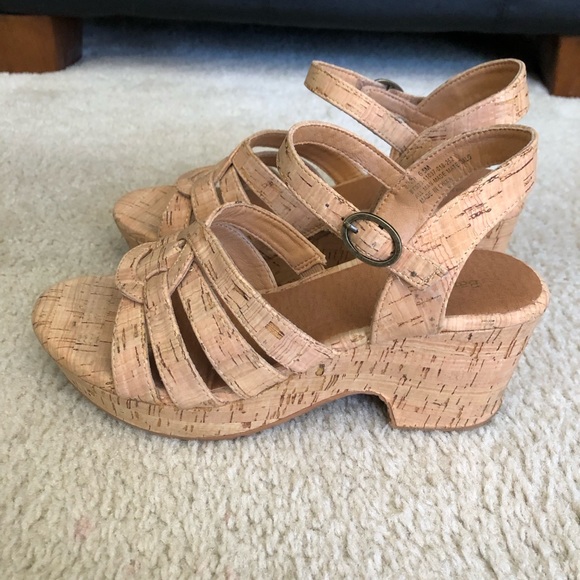 Baretraps cork sandals size 6 1/2 - Picture 3 of 6